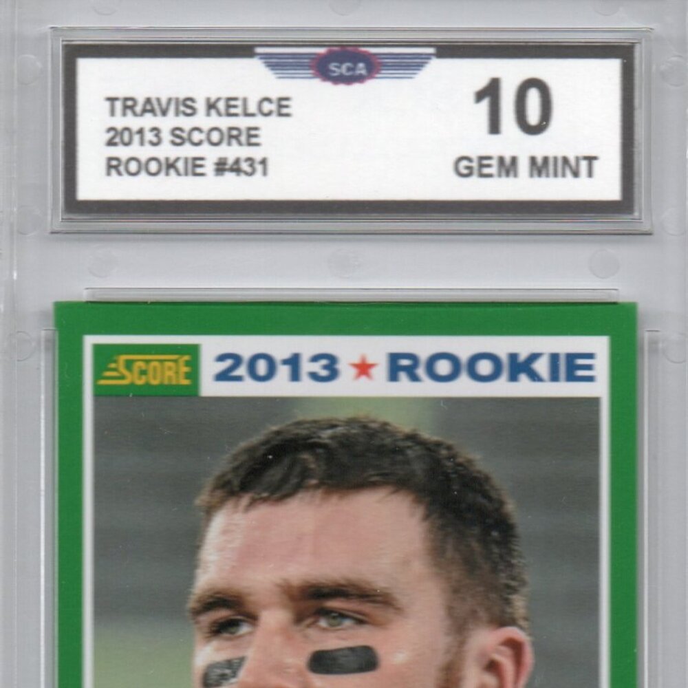 TRAVIS KELCE 2013 SCORE ROOKIE CARD KANSAS CITY CHIEFS